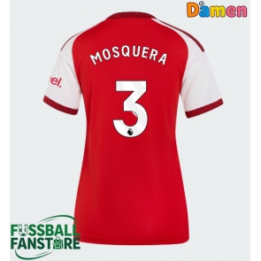 Arsenal Cristhian Mosquera #3 Replik Heimtrikot Damen 2026-27 Kurzarm
